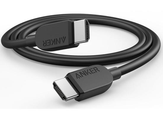 Anker HDMI 2.1 Cable 8K@60Hz, Ultra HD 4K@120Hz HDMI Cord,48 Gbps Certified Ultra High-Speed, 1.8M, Compatible with PlayStation 5, Xbox, Samsung TVs, and More - Black